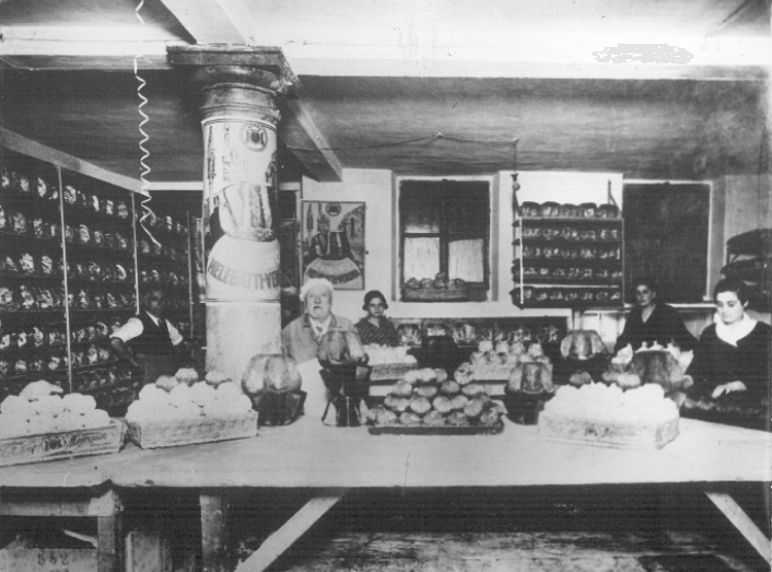 Interior of the Melegatti palace located in Via Raggio di Sole, Verona.