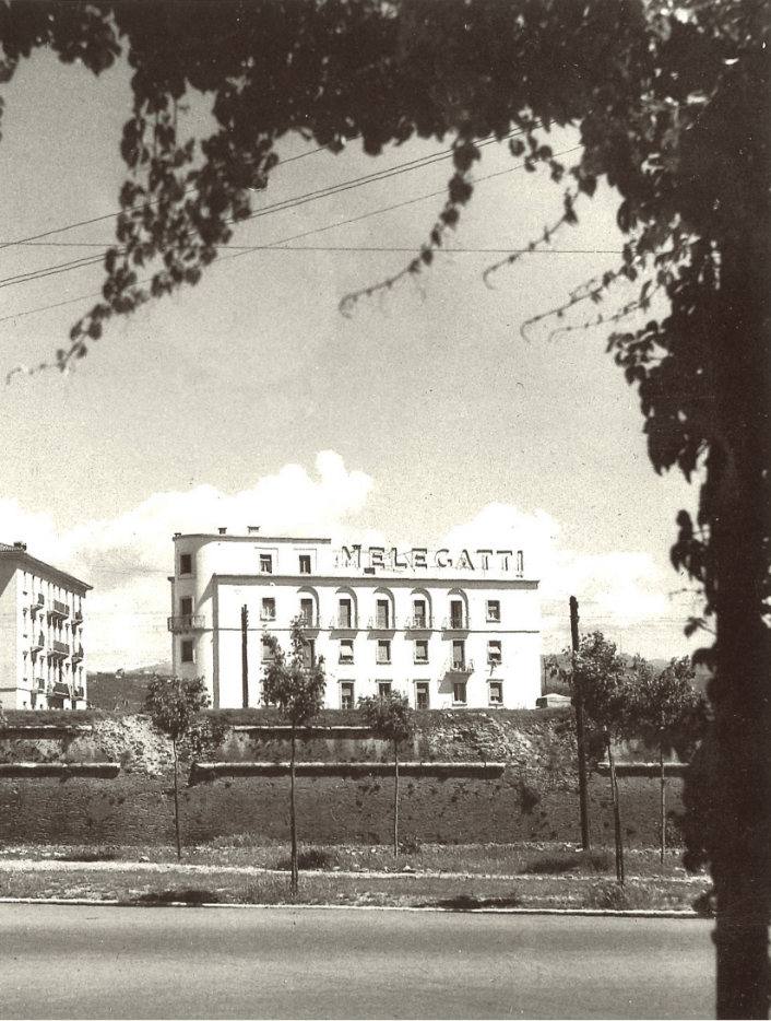 Il palazzo Melegatti in Via Raggio di Sole, Verona.