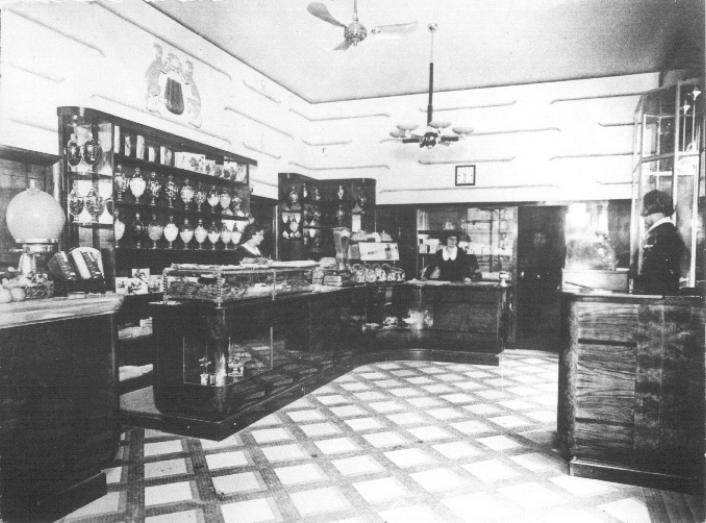 Interior of the Melegatti palace located in Via Raggio di Sole, Verona.