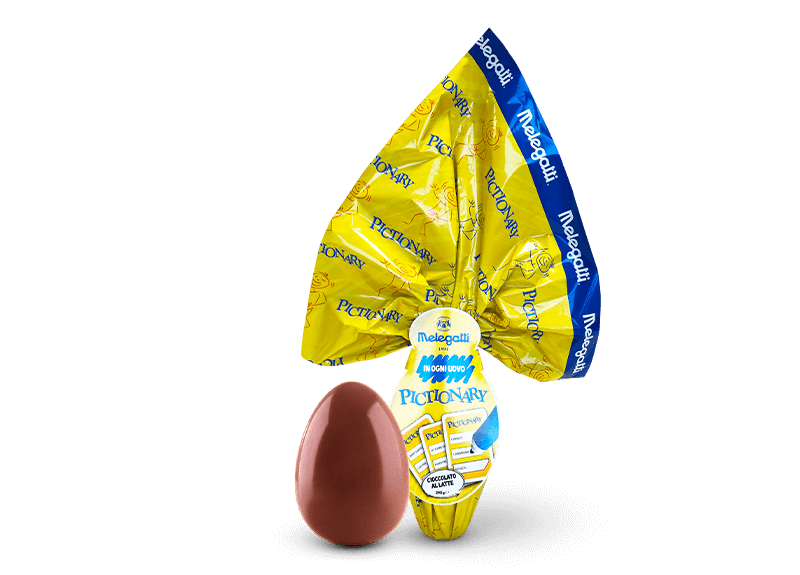 Milk Chocolate Egg “Pictionary”