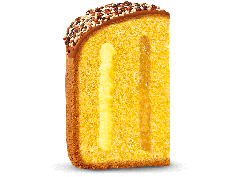 Dettaglio Custard Cream Panettone Dettaglio Custard Cream Panettone