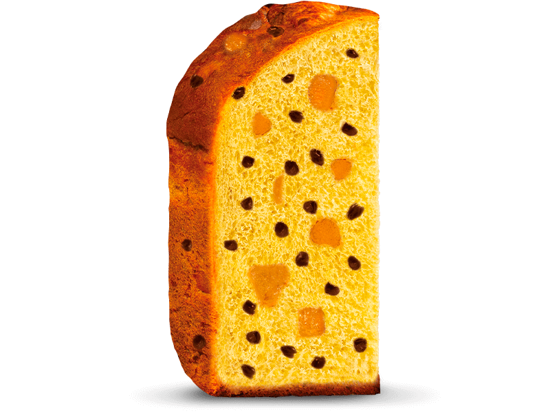 Dettaglio Panettone Pere e Cioccolato Dettaglio Panettone Pere e Cioccolato