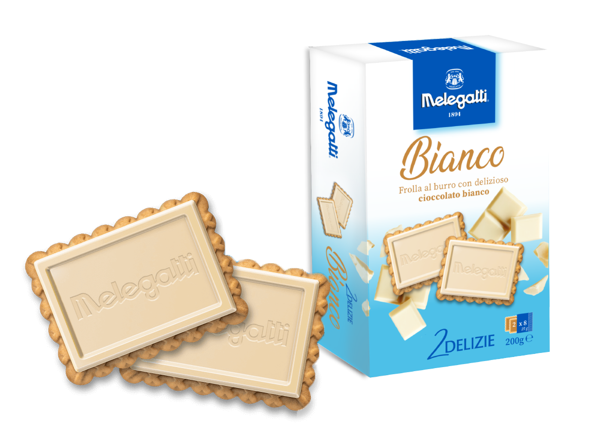 Al Cioccolato Bianco - Biscotti - Melegatti