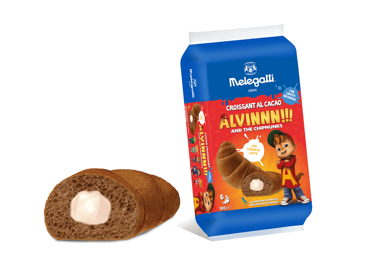Croissant al Cacao ALVINNN!!! con crema al Latte Croissant al Cacao ALVINNN!!! con crema al Latte