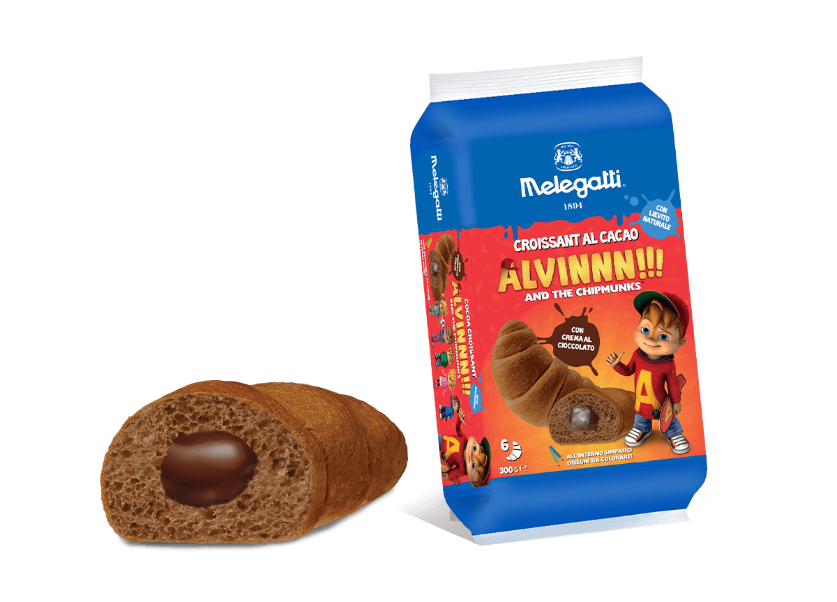 Croissant al Cacao ALVINNN!!! con crema al Cioccolato Croissant al Cacao ALVINNN!!! con crema al Cioccolato