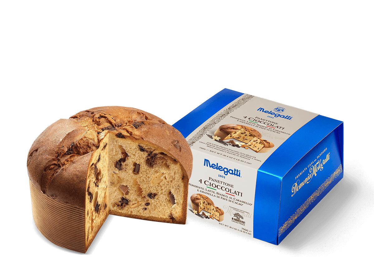 4 Chocolates Panettone 4 Chocolates Panettone