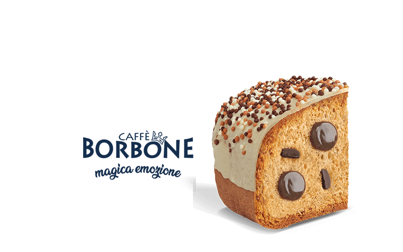 Dettaglio Colomba Caffè Borbone Dettaglio Colomba Caffè Borbone