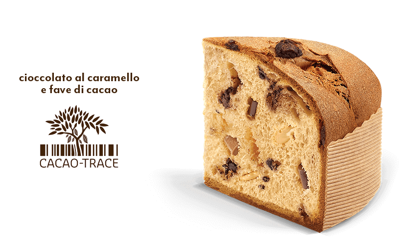 Dettaglio 4 Chocolates Panettone