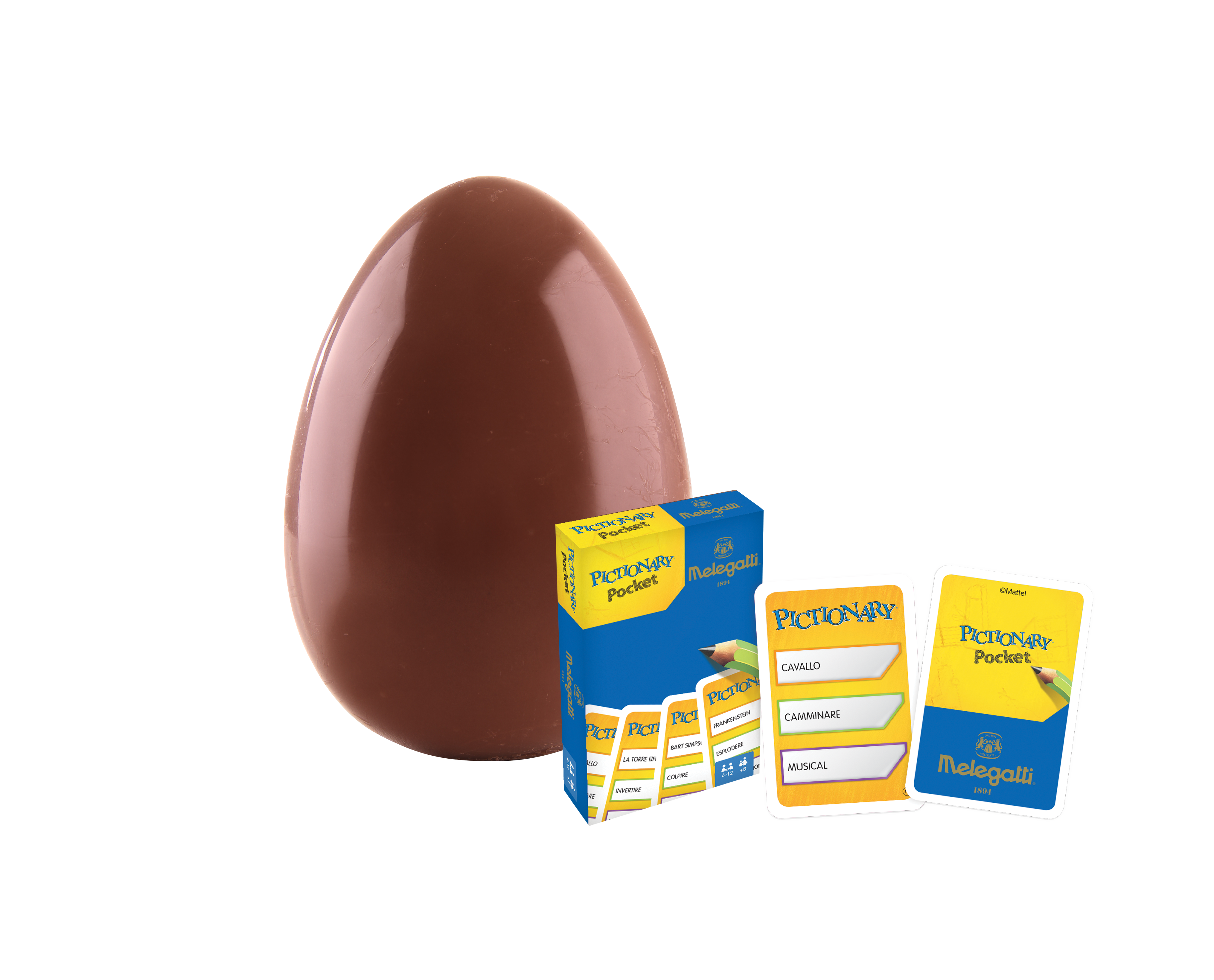 Dettaglio Milk Chocolate Egg “Pictionary”