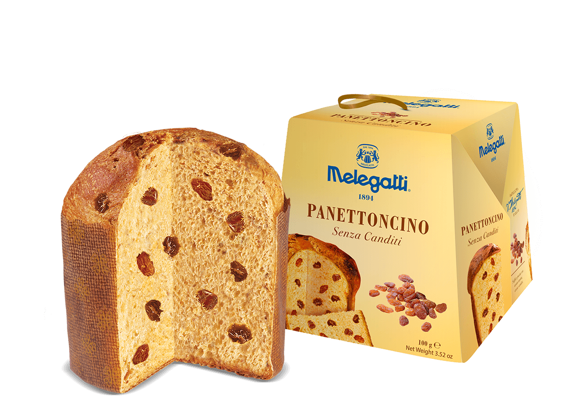 Panettoncino without candied fruit