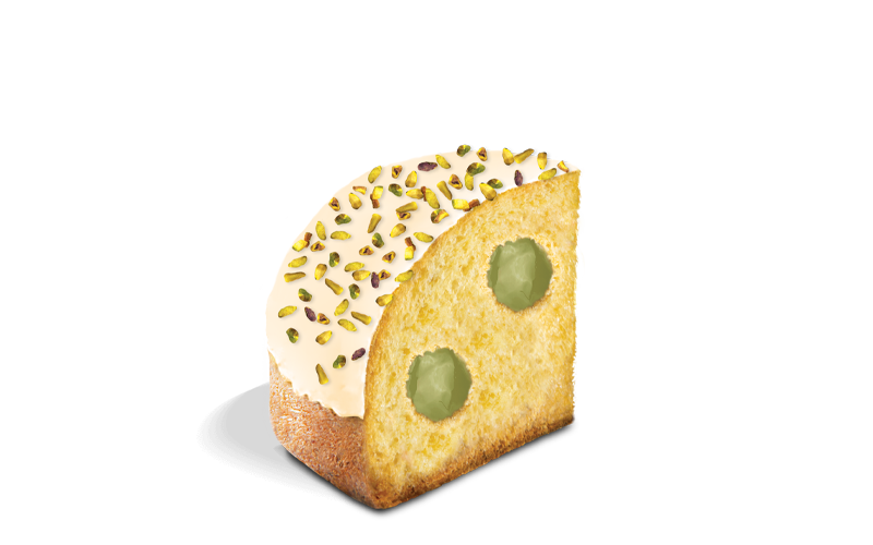 Dettaglio Pistachio Colomba Dettaglio Pistachio Colomba