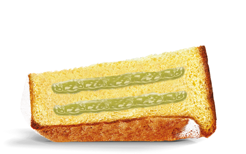 Dettaglio Pandoro al Pistacchio